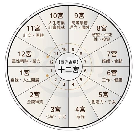 紫微斗數十二宮|紫微十二宮之命身宮